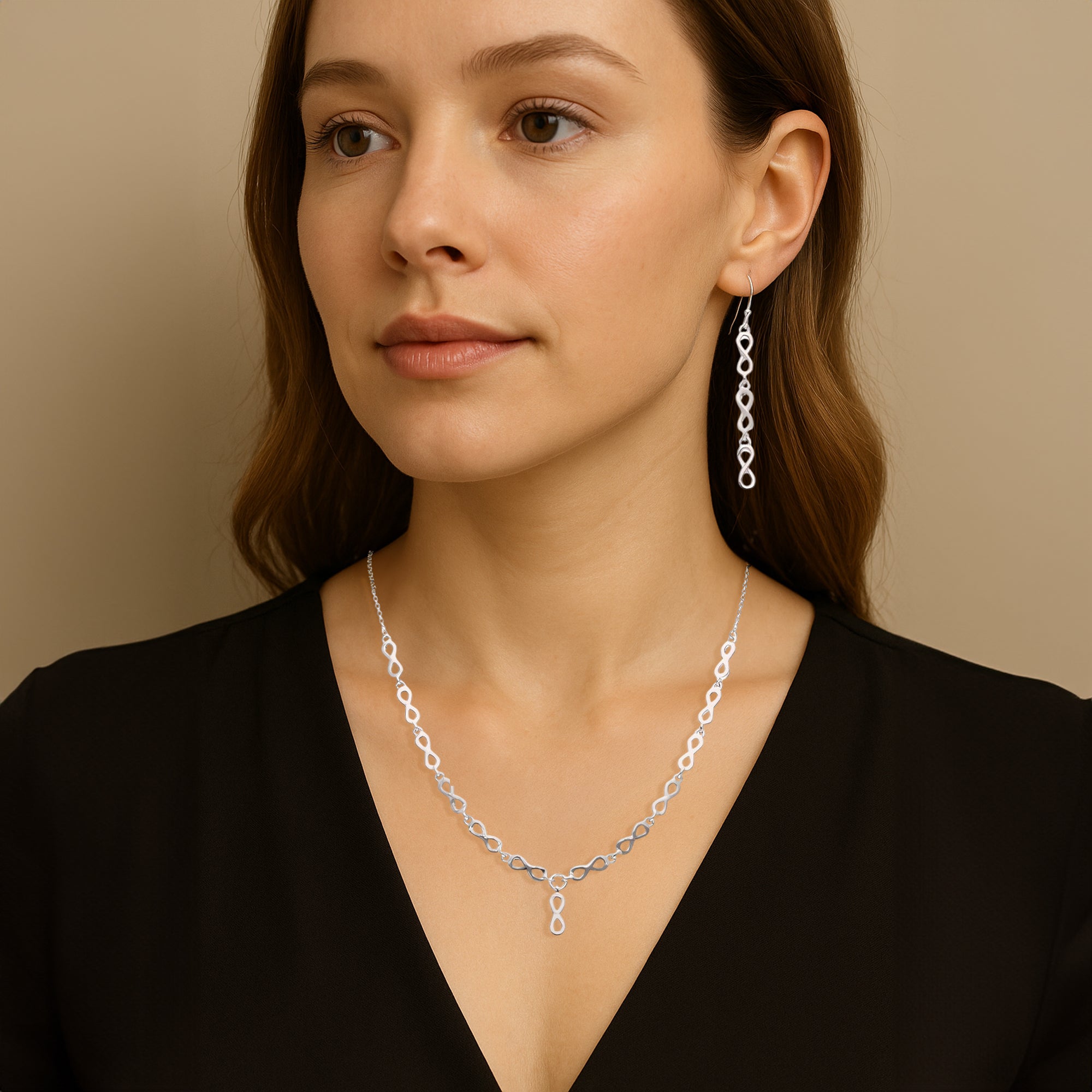 Timeless Silver Jewelry Set