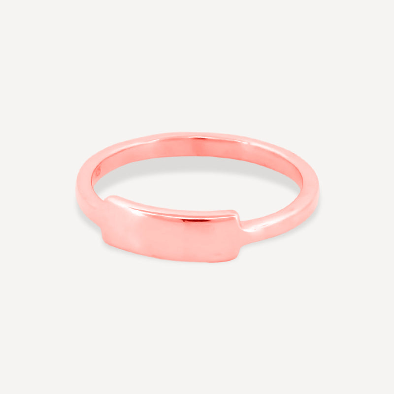 925 Sterling Silver Rose Gold Plated Ring for Women ?