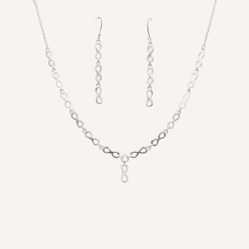 Timeless Silver Jewelry Set