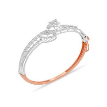 Stunning Daimond Bracelet in 14 K  Rose gold