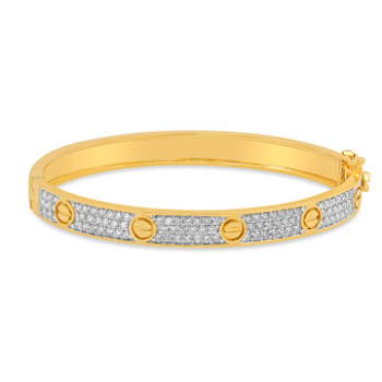 Precious Diamond Bracelet in 14K Yellow Gold