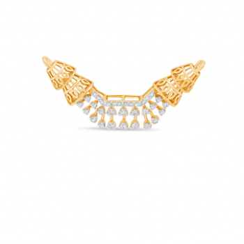 Stunning Diamond Pendant in 14K Yellow Gold