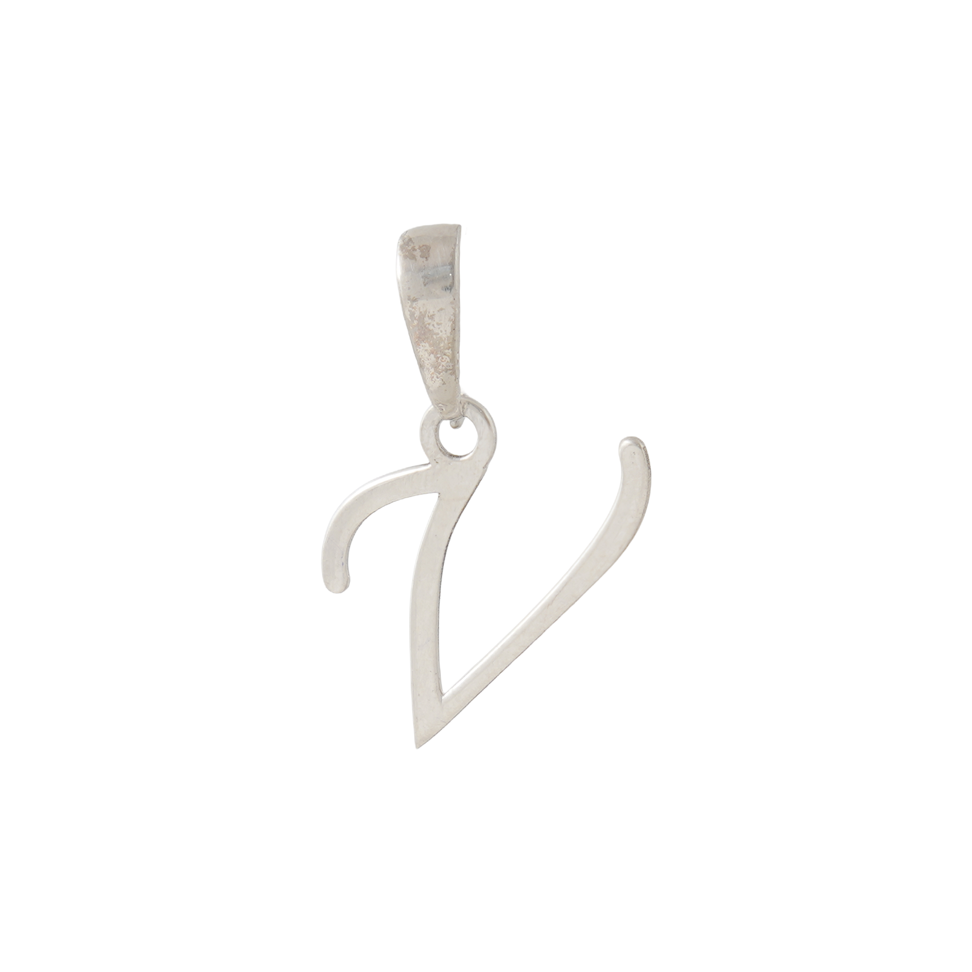 925 Sterling Silver V-Shaped Pendant | Minimalist Statement Pendant | Elegant Everyday Silver Jewelry