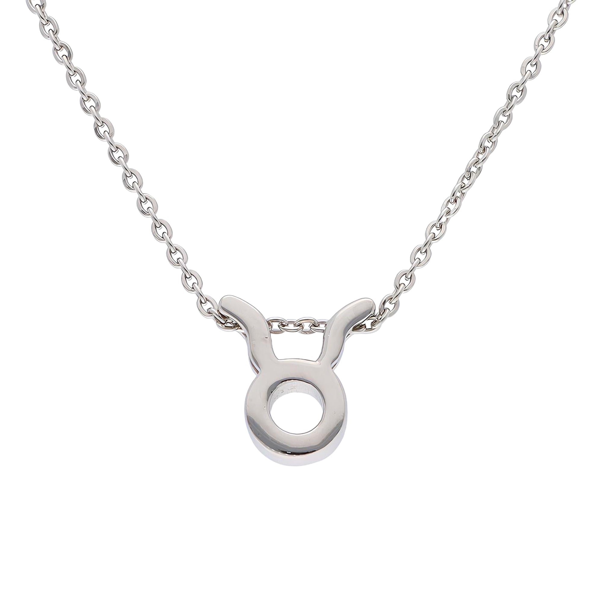 TVISVA JEWELS 925 Sterling Silver Taurus Zodiac Pendant Necklace for Women & Girls