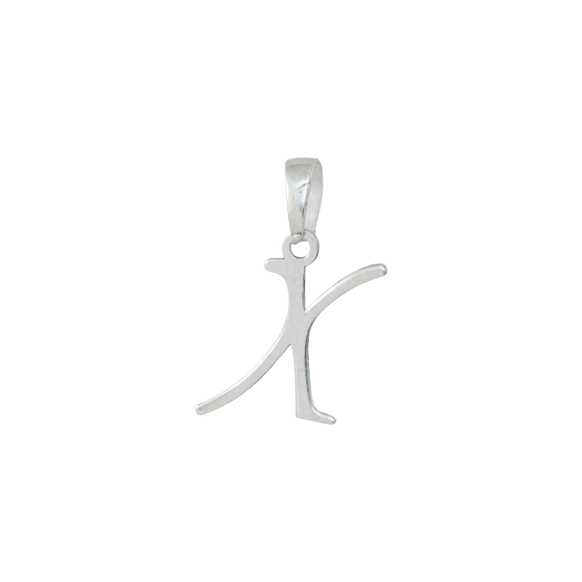 Personalized Initial "X" Pendant Necklace | 925 Sterling Silver Alphabet Charm