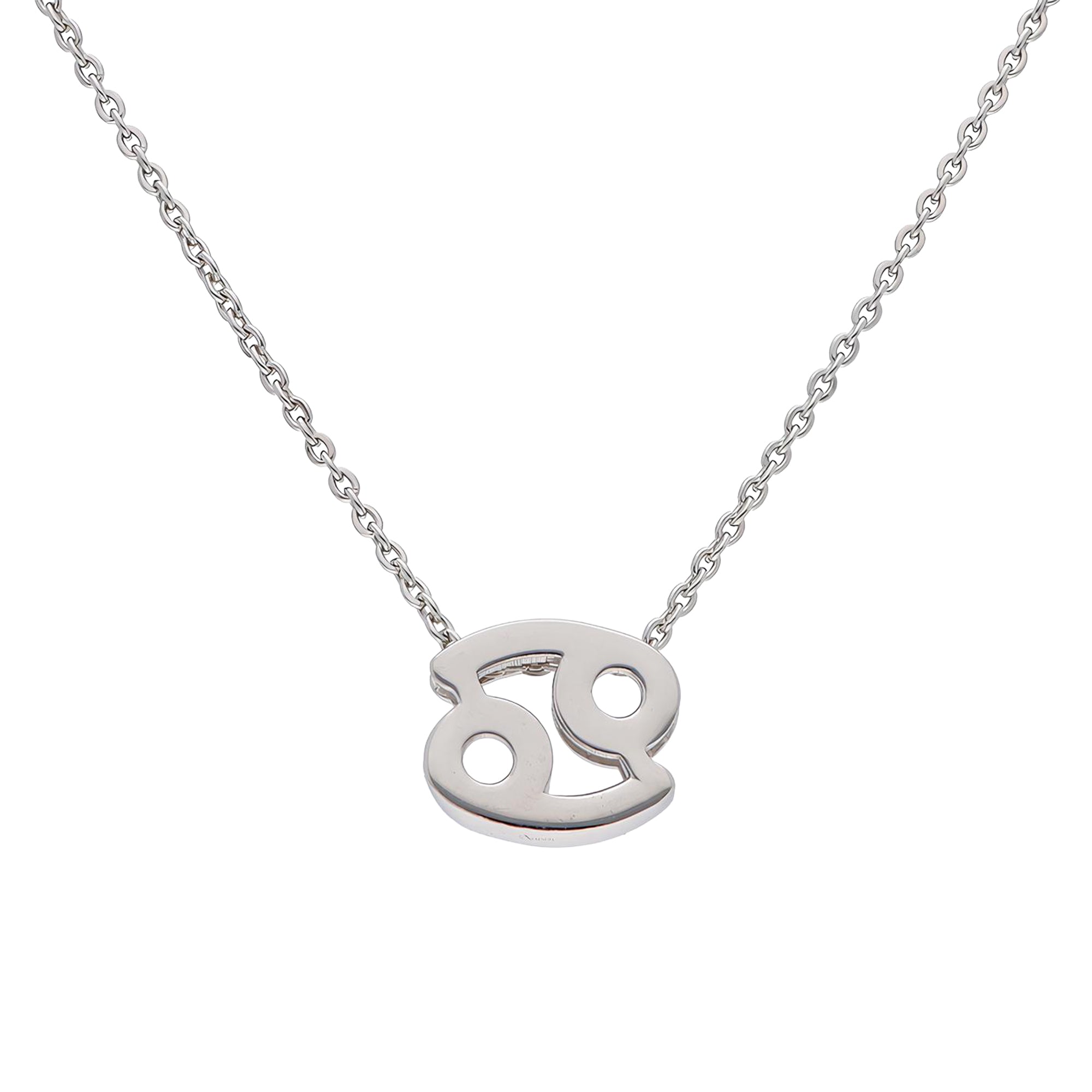 TVISVA JEWELS 925 Sterling Silver Cancer Zodiac Pendant Necklace for Women & Girls