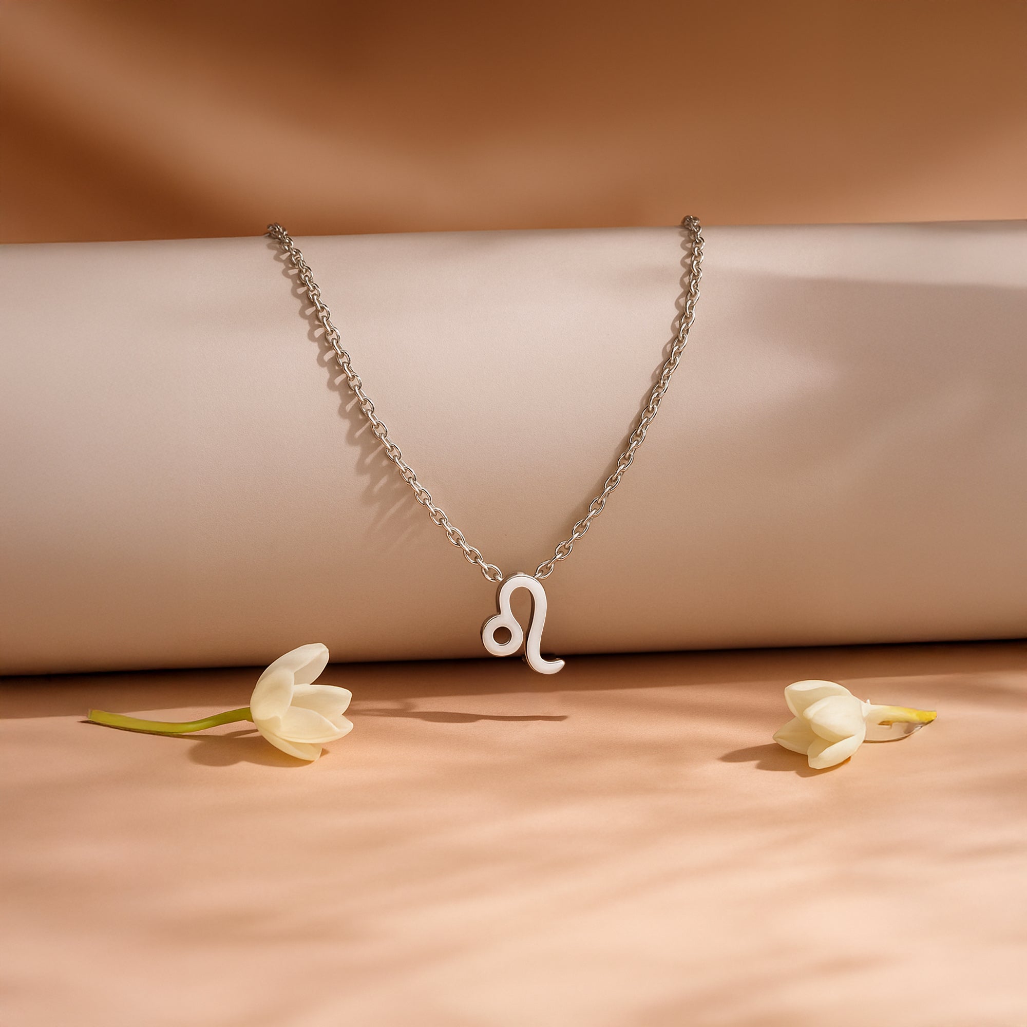 TVISVA JEWELS 925 Sterling Silver Leo Zodiac Pendant Necklace for Women & Girls