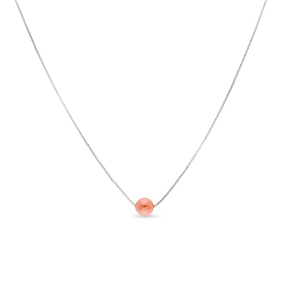 925 Sterling Silver | Delicate Pearl Pendant Necklaces – Elegant Minimalist Designs Featuring Natural Pink and White Pearls on Fine Gold and Silver Chains for Everyday Glamour and Timeless Sophistication