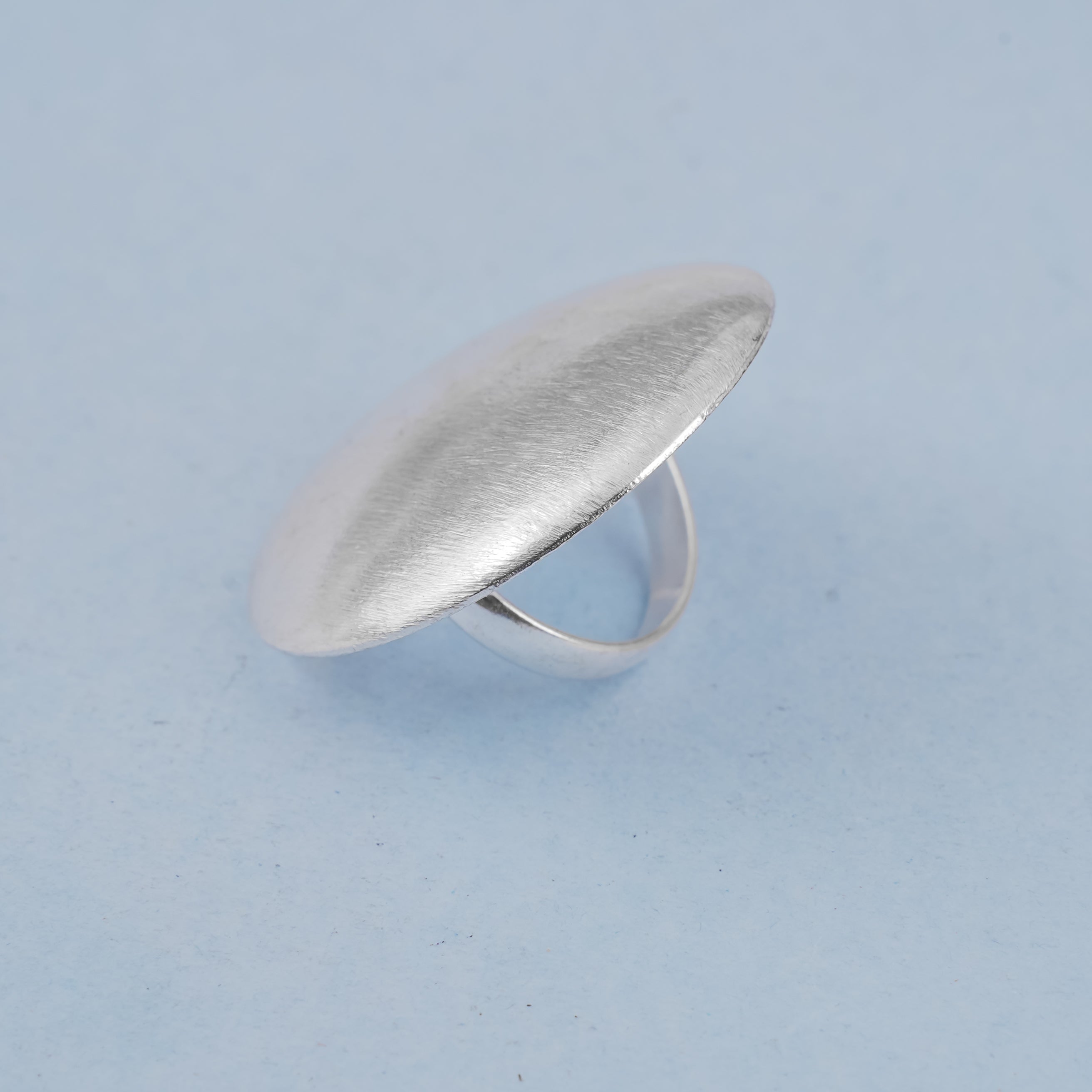 Chanda- Silver oxidised ring